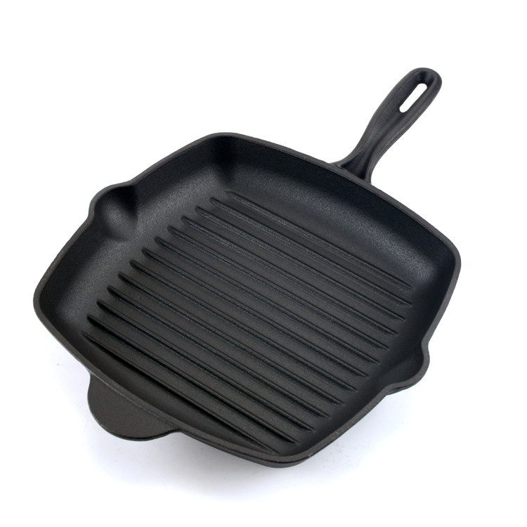 Non-stick frying pan cast iron skillet cookware set enamel cast iron frying pan