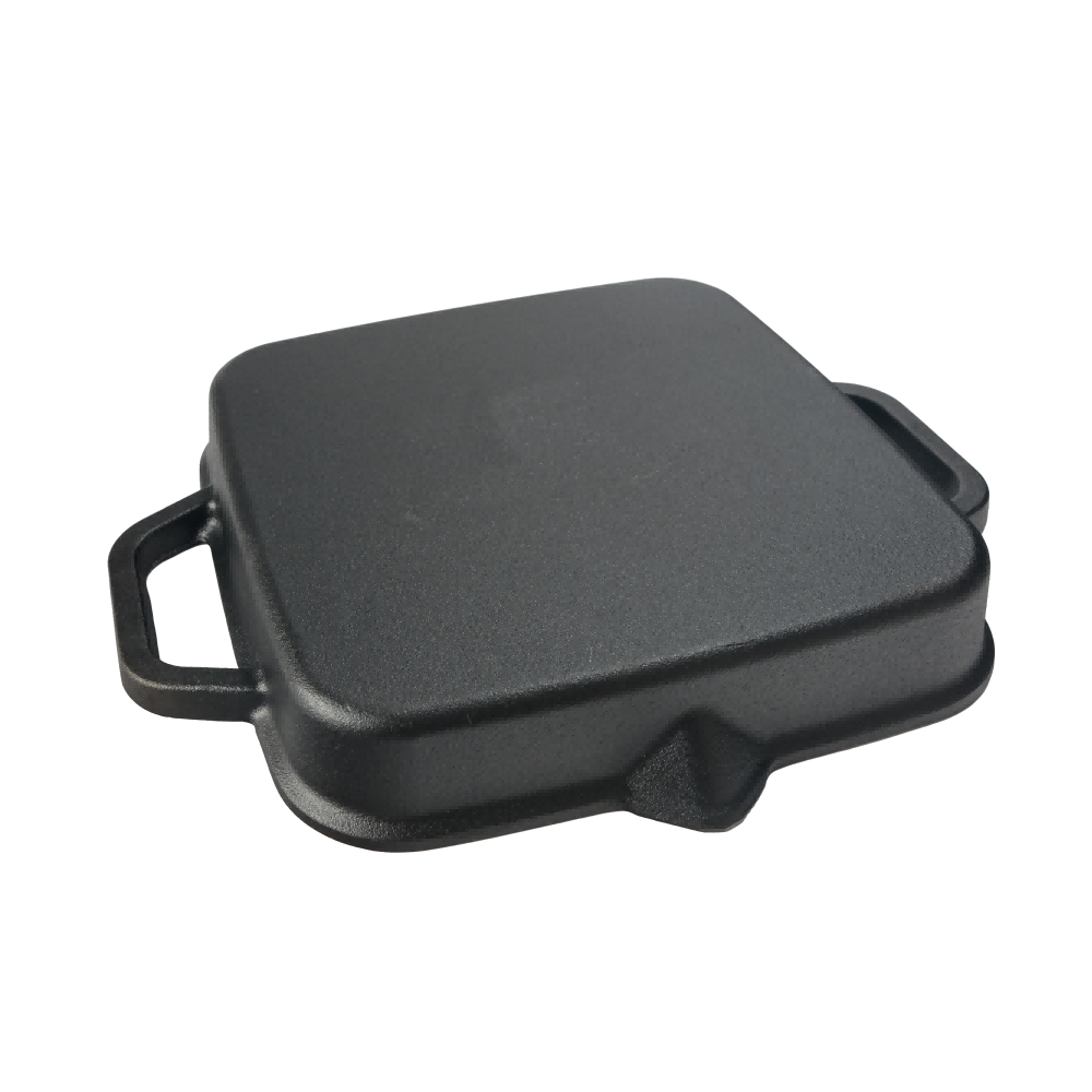 30cm Pre-Seasoned Cast Iron Square Grill Pan