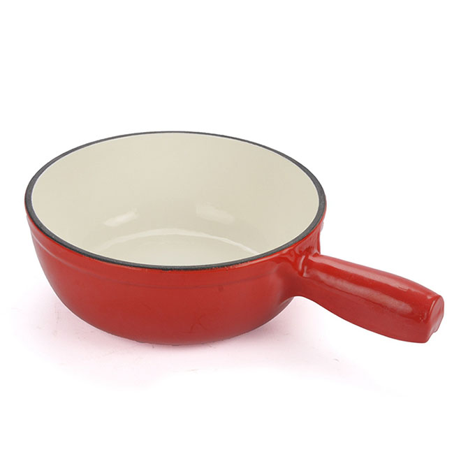 Enamel Fondue Pot