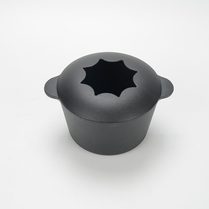 Cast Iron Fondue Pot