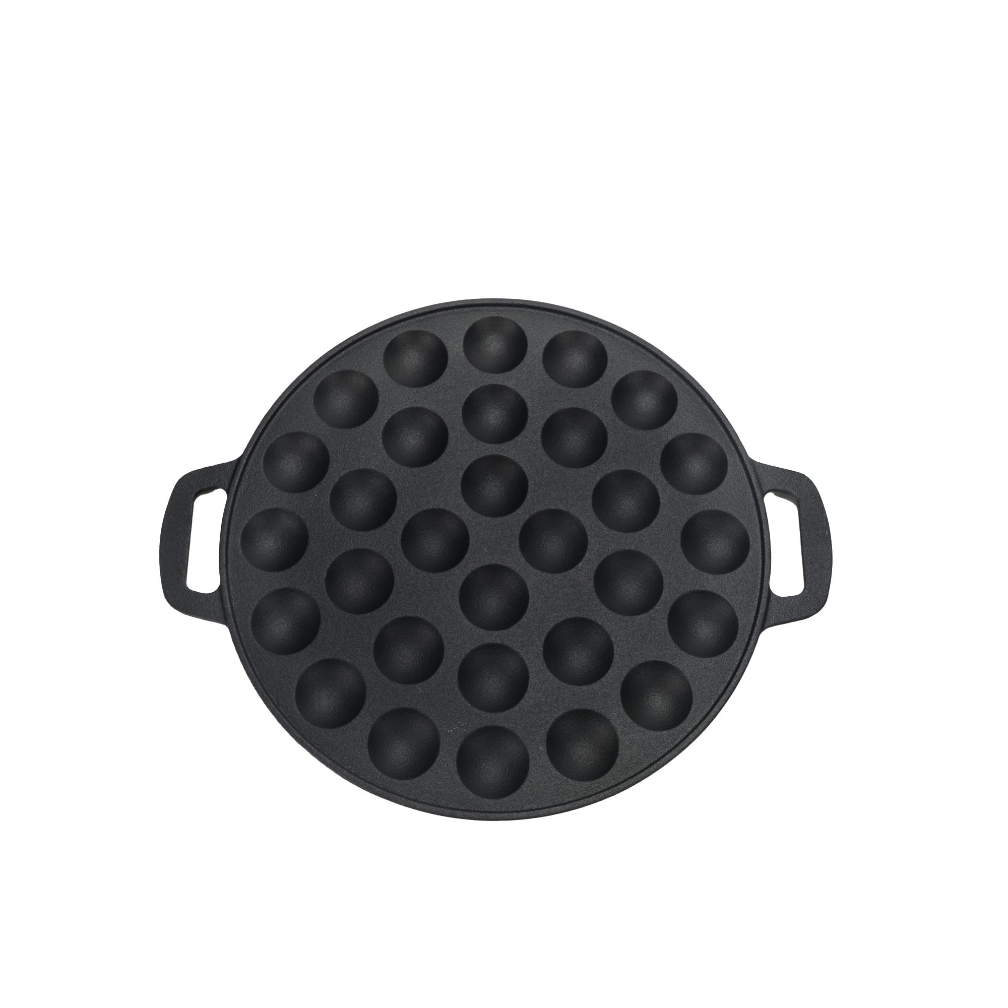 30-Hole Cast Iron Takoyaki Pan