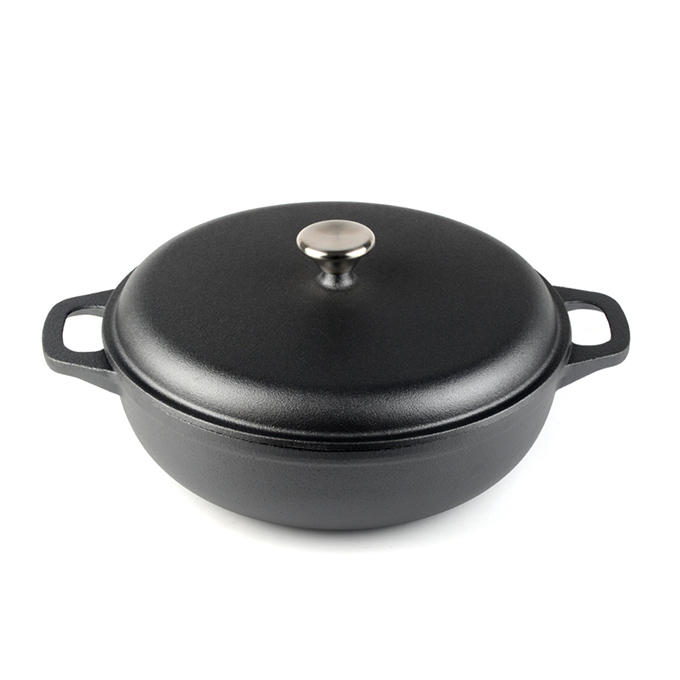 31cm Pre-seasoned Cast Iron Dutch Oven