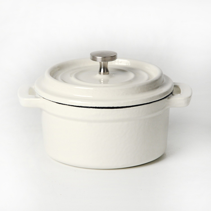 Cast Iron Enameled Mini Dutch Oven