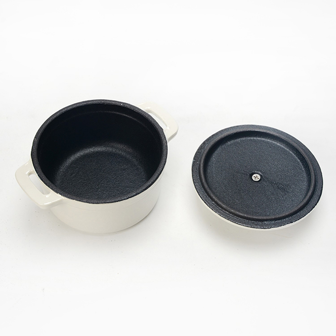 Cast Iron Enameled Mini Dutch Oven