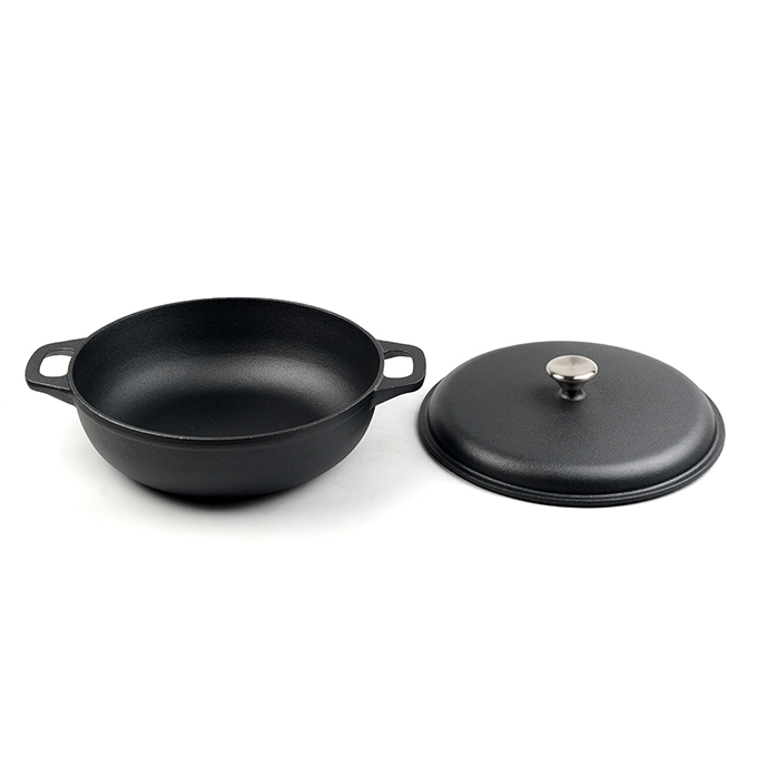 31cm Pre-seasoned Cast Iron Dutch Oven