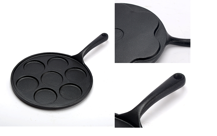 Cast Iron Multiple-piece Pancake Pan