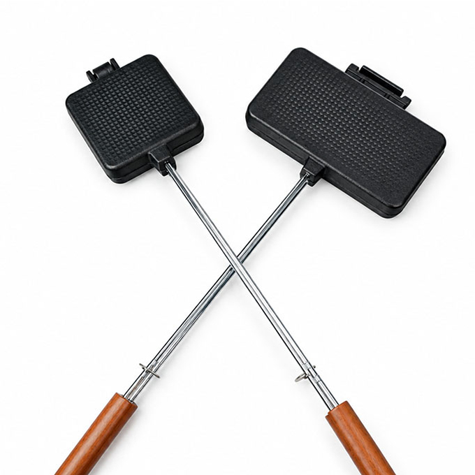 Cast Iron Pie Iron set