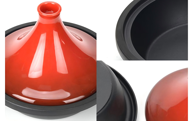 Enamel Cast Iron Tagine Pot
