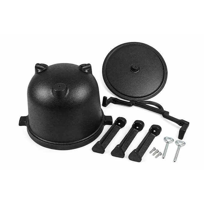 Camping Cast Iron Pressure Cooker