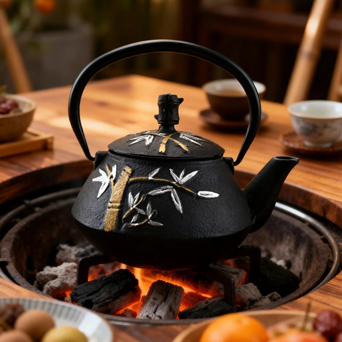 Cast Iron Kettle 14.5cm