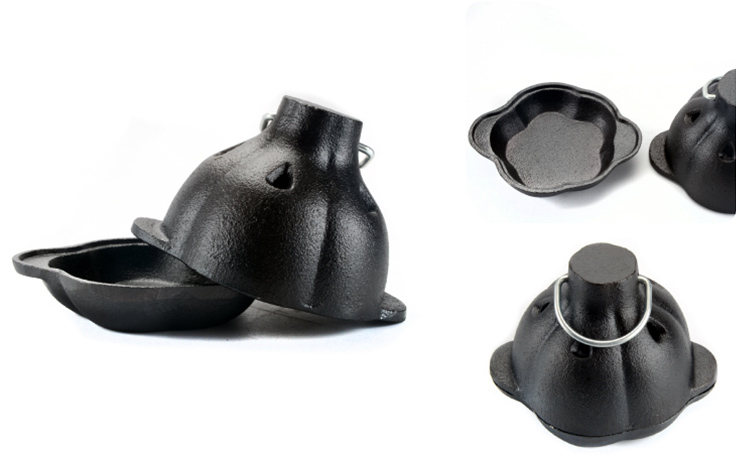 Cast Iron Garlic Roaster