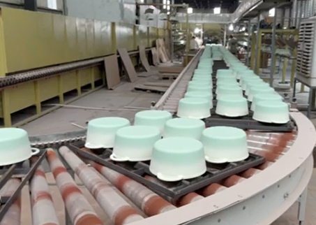 Enameled Cast Iron Dutch Oven Production Line