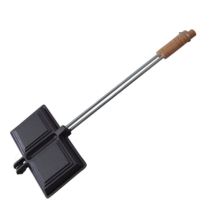 Double Cast Iron Pie Iron