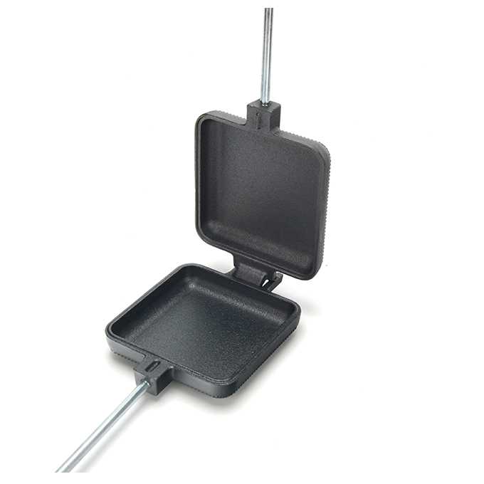 Square Cast Iron Pie Iron