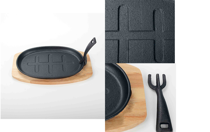 Cast Iron Steak Plate