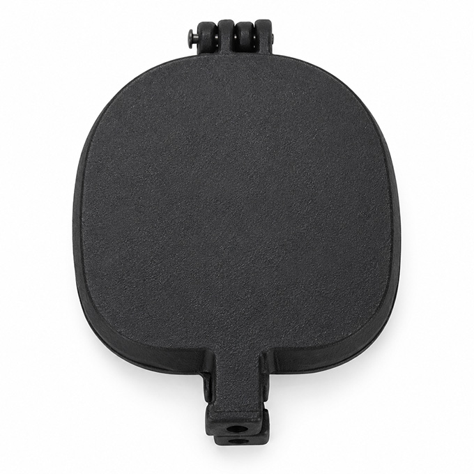 Cast Iron Pie Iron with Bear Paw Print Pattern