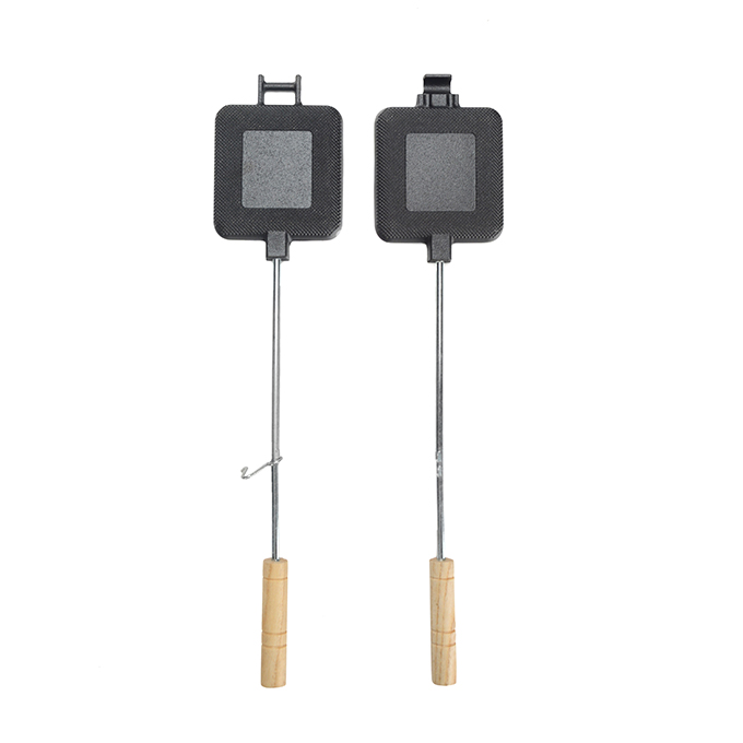 Square Cast Iron Pie Iron