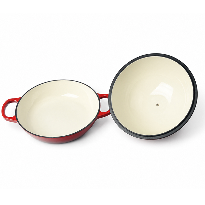 Enamel Cast Iron Bread Pan Customizable Colors