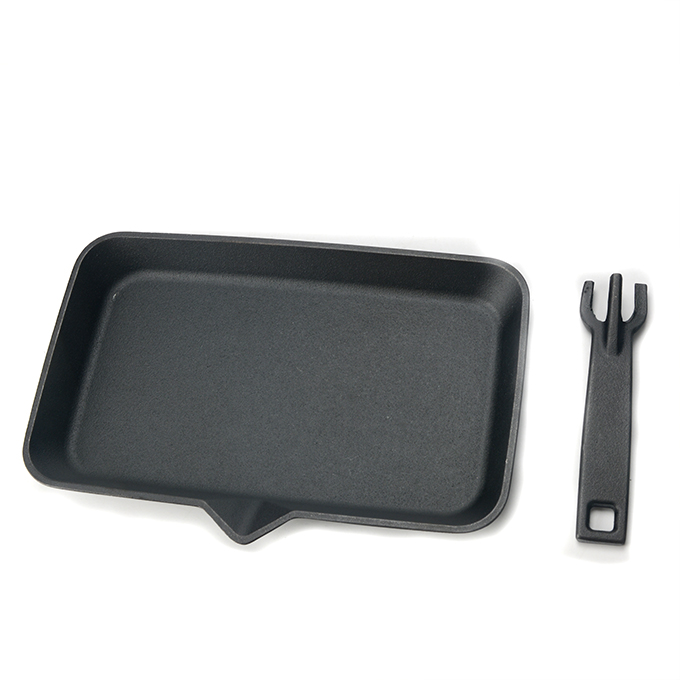 Cast Iron Rectangular Fajita pan