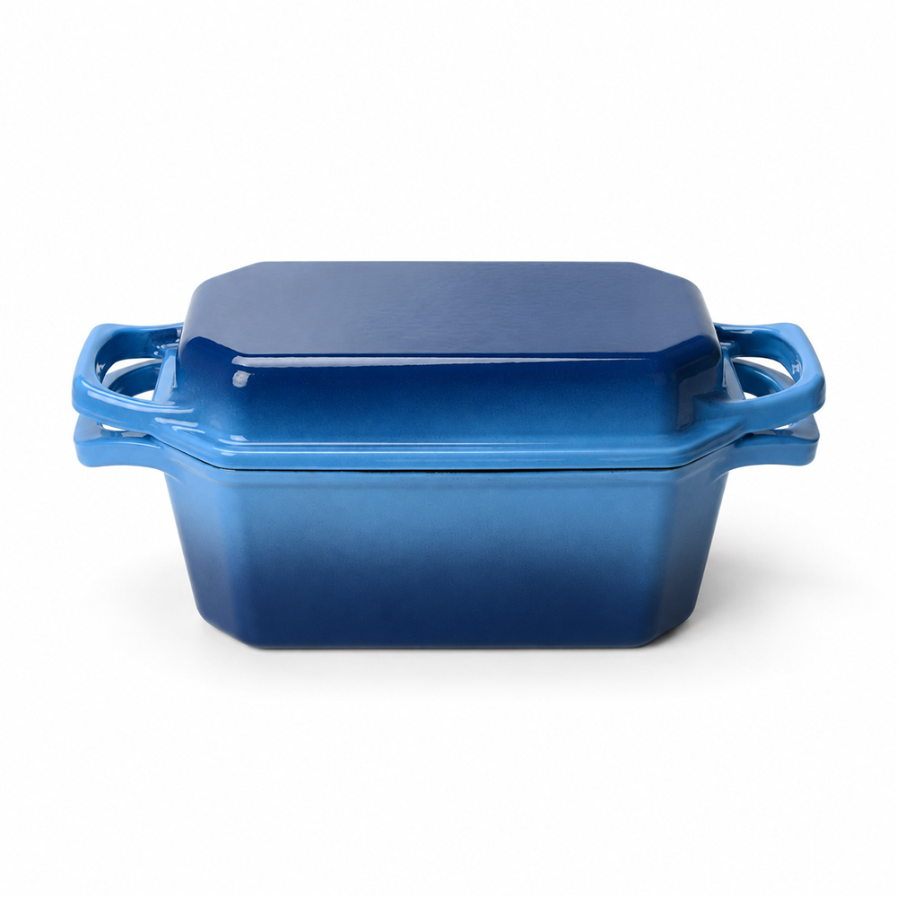 Hexagon Enameled Cast Iron Bread Pan