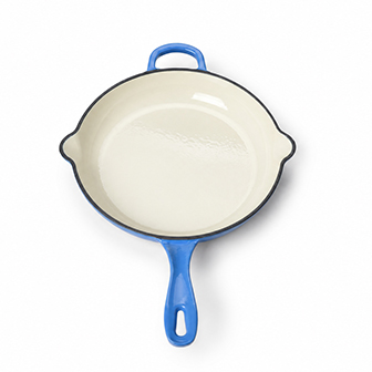 Cast Iron Enameled Round Frying pan