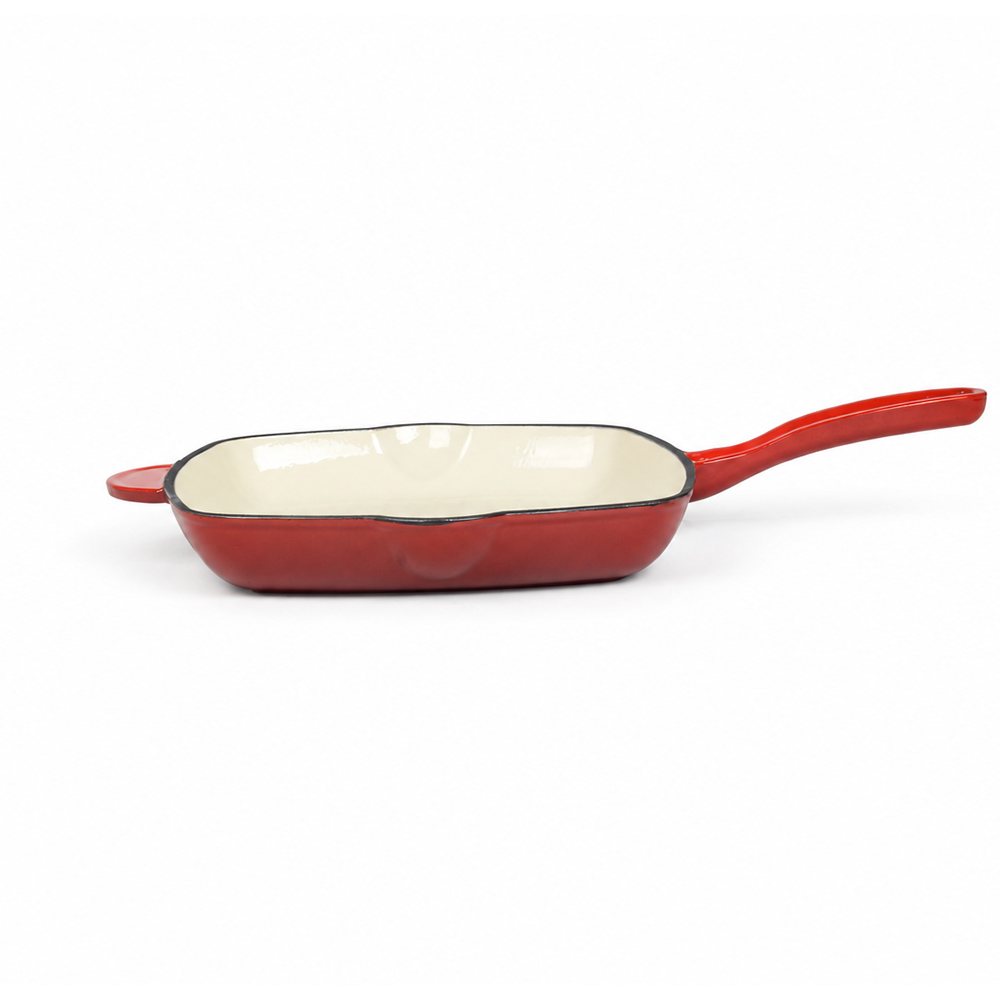 Cast Iron Enameled Round Frying pan