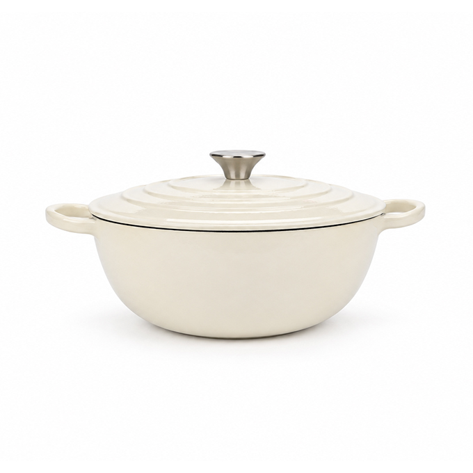 Cast Iron Enamel Mummy pot