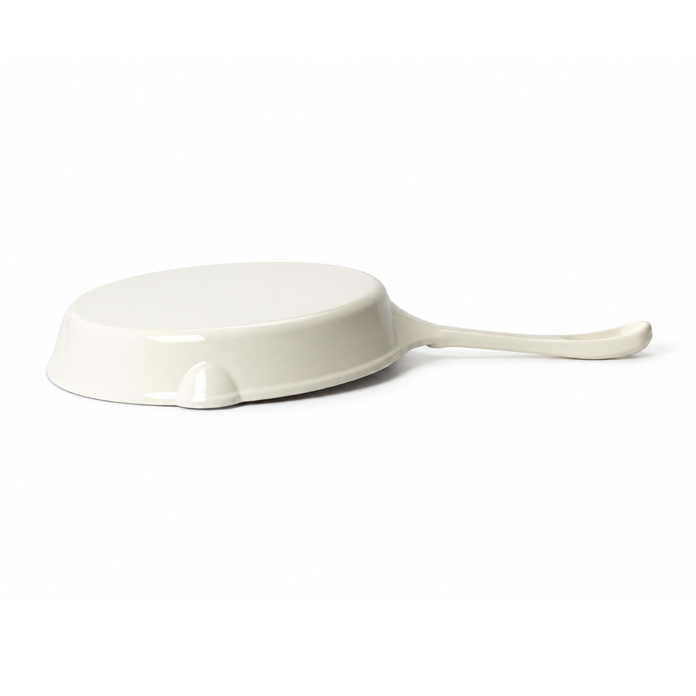 24.7cm Cast Iron Enameled Round Skillet