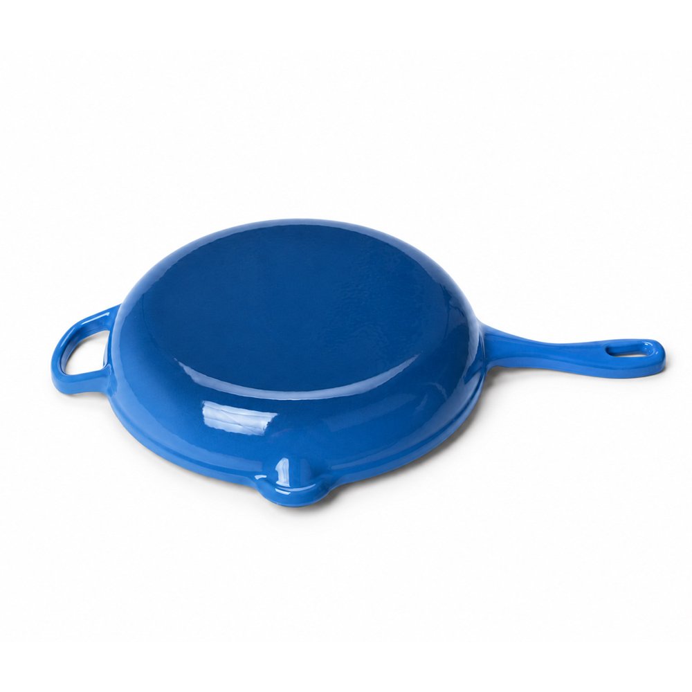 Cast Iron Enameled Round Frying pan